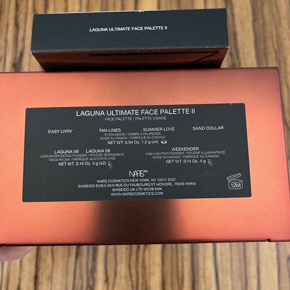 Nars Laguna Ultimate Face Palette II Eyeshadow Bronzer Highlighter - Picture 5 of 5